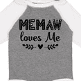 thumbnail image 4 of Inktastic My Memaw Loves Me Boys or Girls Long Sleeve Baby Bodysuit, 4 of 5