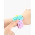 thumbnail image 2 of 2 Pcs Decompression Relief Fidget Toys Reliever Dimple Relax Bracelet, Dark Blue, 2 of 6