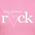 thumbnail image 3 of CafePress - Big Sisters Rock (Heart Versi Women's Dark T Shirt - Women's Traditional Fit Dark T-Shirt, 3 of 4
