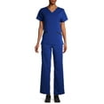 thumbnail image 2 of Scrubstar Women's Solid V-Neck Scrub Top, 2 of 6