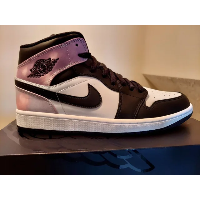 Ni - ke New Men's Ni - ke Air Jordan 1 Mid SE Zen Master Tie Dye DM1200-001 size 11