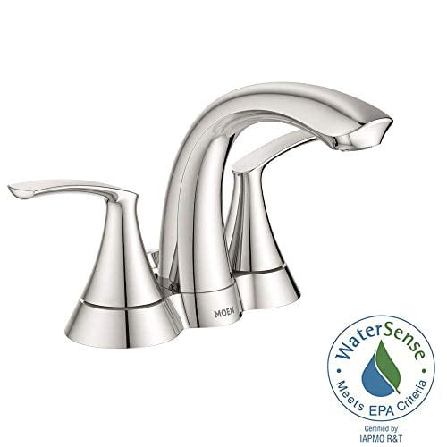 MOEN Darcy 4 in. Centerset 2Handle Bathroom Faucet in Chrome