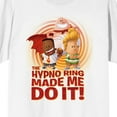 thumbnail image 2 of Captain Underpants The Hypno Ring Made Me Do It Crew Neck Short Sleeve Men's White T-shirt - 6XL, 2 of 4