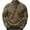 A Camouflage, variant on YUGYXL Quarter Zip Pullover for Men Printed Sweatshirts Long Sleeve Vintage Style Pullover Casual Slim Fit Shirts Camouflage XXL