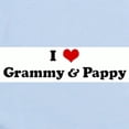 thumbnail image 2 of CafePress - I Love Grammy & Pappy Infant Bodysuit - Baby Light Bodysuit, Size Newborn - 24 Months, 2 of 4