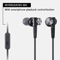 thumbnail image 4 of Sony MDRXB50AP/R Extra Bass Earbud Headphones (Red), 4 of 5