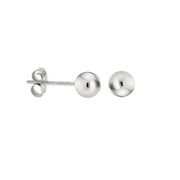 iJewelry2 Sterling Silver Round Bead Ball Stud Earrings