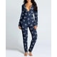 thumbnail image 2 of Onesies navideños para mujer, ropa de dormir Sexy con solapa de trasero abierto para adultos, pelele, pijama, mono, camisón largo, lindo, 2023, 2 of 4