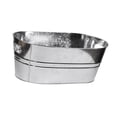 thumbnail image 3 of Cubo de hielo galvanizado para fiestas, contenedor de almacenamiento portátil, Cubo de vino, bañera de cerveza para enfriar vino, cerveza, cócteles y, 3 of 9