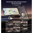 thumbnail image 3 of FungLam Magnetic Car Phone Holder, 360° Rotation Phone mount MagSafe Car Mount, Fit for iPhone 16, 15, 14, 13, Black, 3 of 10