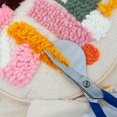 thumbnail image 3 of kurtrusly 7" Duckbill Applique Scissors for Thread Tufted Carpet Handles Applique Duckbill Fabric Shears Silver, 3 of 8