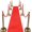 Red, variant on Red Carpet Runner for Party, 2 x 15 ft, Non-Woven Polyester Fabric Aisle Runner for Wedding Ceremony, Hollywood Red Carpet for VIP Awards Night Theme Party Decorations