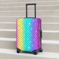thumbnail image 5 of Travel Luggage Cover Protector - Rainbow Scales2 Anti-Scratch Suitcase Covers Fits 18-32 Inch Luggage, 5 of 5