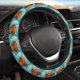 thumbnail image 5 of Balery Cute Cow Sunflowers Art Fundas elásticas antideslizantes para volante, funda protectora universal para hombre y mujer, 15 pulgadas, accesorios para coche., 5 of 6