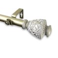 thumbnail image 2 of 1" Dia Adjustable Savia Double Curtain Rod 120-170 inch Light Gold, 2 of 3