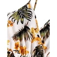 thumbnail image 3 of Women's Leopard Print Wrap Spaghetti Strap Romper Cami Jumpsuit, 3 of 5