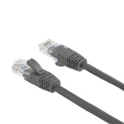MIYAKO USA Ethernet Patch Cable (25 Feet) - Supports Cat6 / Cat5e / Cat5 Standards, 550MHz, 10Gbps - RJ45 Computer Networking 4 Pair Cord Gray (23-N001-25GY)