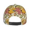 thumbnail image 6 of Fotbe Ducks And Flowers Baseball Cap, Ducks And Flowers Print Dad Hat,Outdoor Hat,Adjustable Sports Cap, Perfect For Activities, 6 of 9