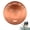 A, variant on Homellea Copper Tray for Chicken Waterers, 4 Inch Round Metal Waterer Accessory with Four Holes for Poultry Coop, Farm Buckets and Outdoor Use, Farm and Ranch Use, Decorative Accent
