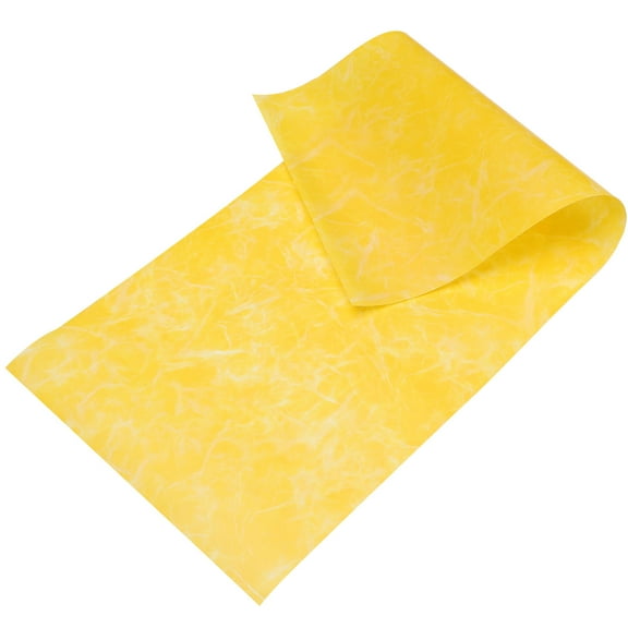 ULTNICE 2 Rolls Golden PVC Lampshade for Table Lamps 11.8x19.7x0.1in