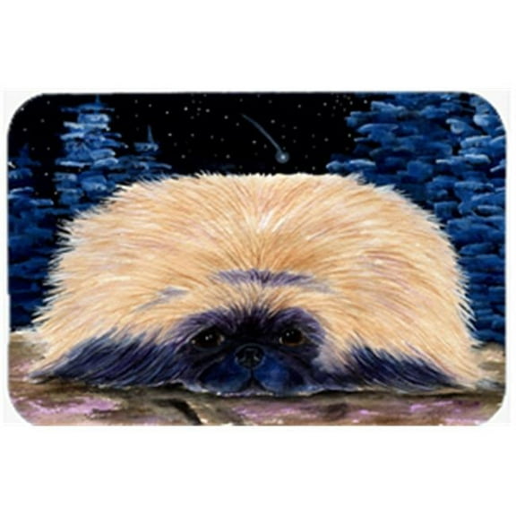 Starry Night Pekingese Mouse Pad