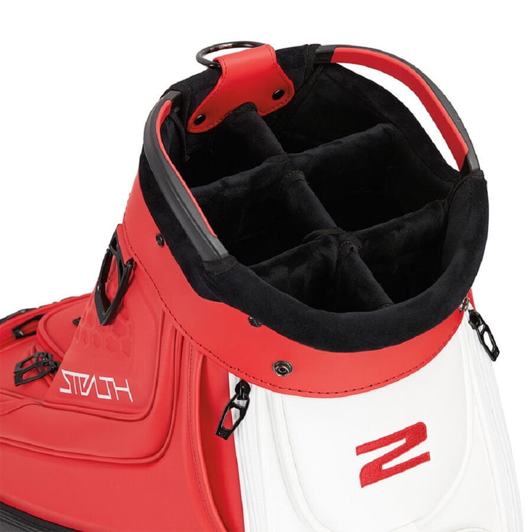 NEW TaylorMade Golf TM23 Stealth 2 Tour Cart Bag - Red / Black