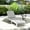 White, variant on Uforic Outdoor Chaise Lounge, 5-Position Adjustable Backrest, Waterproof for Patio & Pool, Off-White