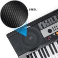 thumbnail image 4 of MUSTAR Electric 61 Key Piano Keyboard Beginners with Stand, Touch Sensitive, Headphones, Microphone, MP3/USB/LCD Screen, 4 of 9