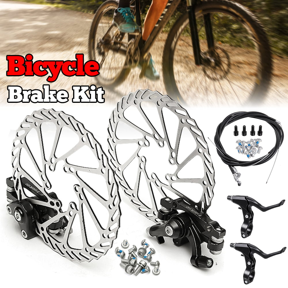 Tongli Mountain Road Bikes Sport Brake Levers V-Brake Set Cables Caliper Kit