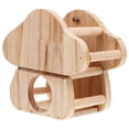 thumbnail image 1 of Rabbit Hay Rack Wooden Hay Container Bunny Cage Hay Rack Hanging Wood Hay Holder, 1 of 8
