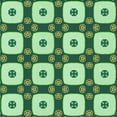 thumbnail image 1 of Ahgly Company Machine Washable Indoor Square Transitional Medium Forest Green Area Rugs, 6' Square, 1 of 7