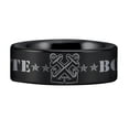 thumbnail image 4 of Boatswain Mate Tungsten Carbide Ring, 4 of 7