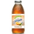 thumbnail image 3 of Snapple Zero Sugar Peach Tea Drink, 16 fl oz Limited-Edition Glass Bottle, 3 of 6