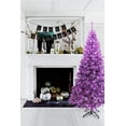 thumbnail image 7 of Perfect Holiday 5' Purple Canadian Pine Christmas Tree with Metal Stand, 7 of 7