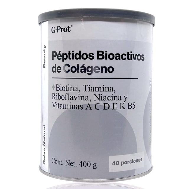 Péptidos de Colágeno Biotina 400 g Natural G-Prot