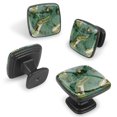 thumbnail image 2 of 12 Pack Cabinet Knobs Square Knobs Crocodile Drawers Cabinet Hardware Kitchen, 2 of 5