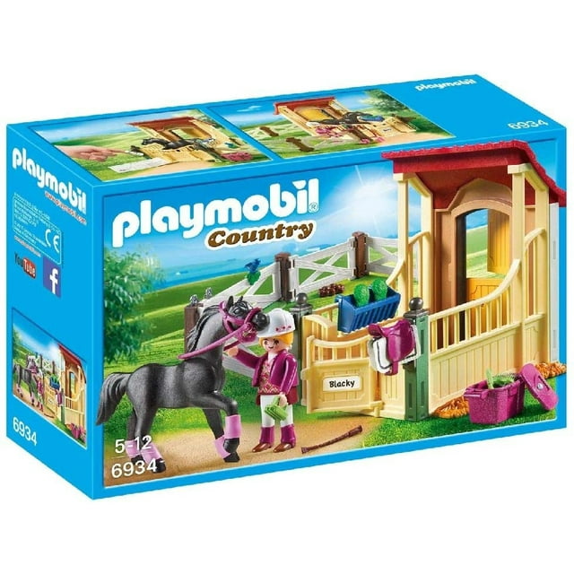 Establo de Caballos Playmobil con Araber Building Set Multi