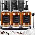 thumbnail image 1 of Set dispensador de sirope GYOSUGANG Coffee Bar con bandeja y cuchara, 1 of 7