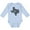 AE-Light Blue, variant on Inktastic Texas Silhouette Mandala Boys or Girls Long Sleeve Baby Bodysuit