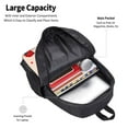 thumbnail image 4 of Daiia Red Ladybug Backpack for Men and Women -Durable Backpack Large Capacity, Water-Resistant Bag with Adjustable Straps and Laptop Compartment, 4 of 7
