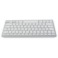 thumbnail image 1 of Ultra Thin Keyboard, Cordless BT Keyboard with Scissor Switch Key, Bilingual Keyboard Compatible with IOS, ,, 1 of 7