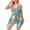 Pink, variant on WILLBEST Neon Orange Dress Women's Fashion Printed Sleeveless Irregular Skirt Large Size Swimsuit with Briefs Swimwear Split Swimwear