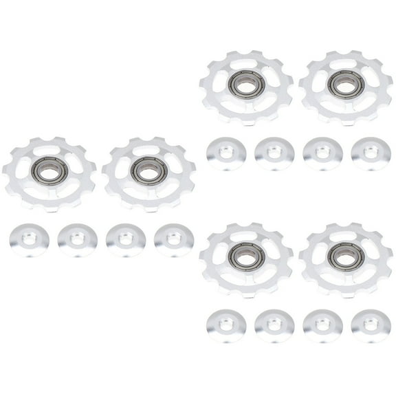 Set of 3 Durable Bike Derailleur Pulley Wheels for High Performance and Strong Construction