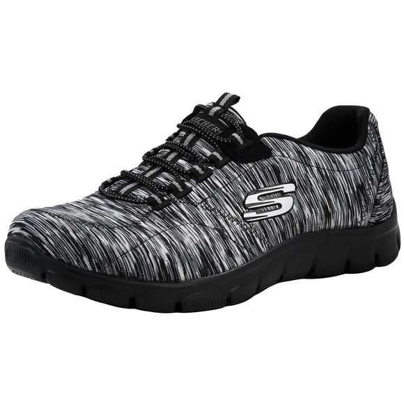 Zapatillas Skechers Empire Game On para Mujer en Negro Carbón