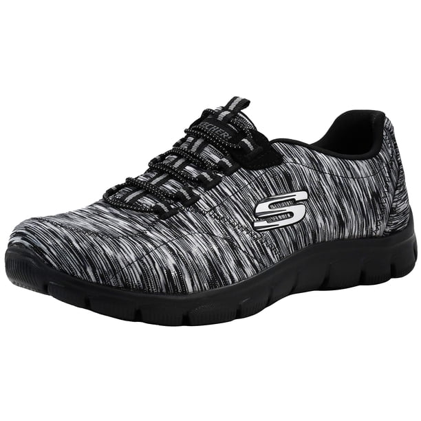 Zapatillas Skechers Empire Game On para Mujer en Negro Carbón