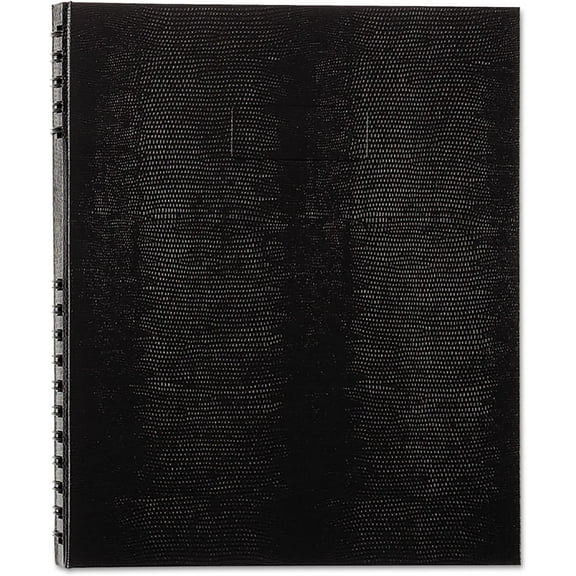 A30C81 NotePro Undated Daily Planner 11 x 8-1/2 Black