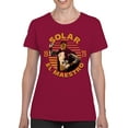 thumbnail image 2 of Officially Licensed Legends Of Lucha Libre Legendary Luchador Solar Emblem Women's T-shirt, 2 of 3