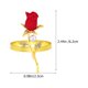 thumbnail image 2 of unbranded 3Ud Para Servilletas Flor Rosa De Aleación Para De En Fiestas Y Eventos, 2 of 8