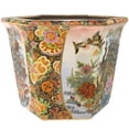 thumbnail image 6 of Mainstay 7.5" x 5.5" x 10" Round Copper Metal Plant Planter, 6 of 7