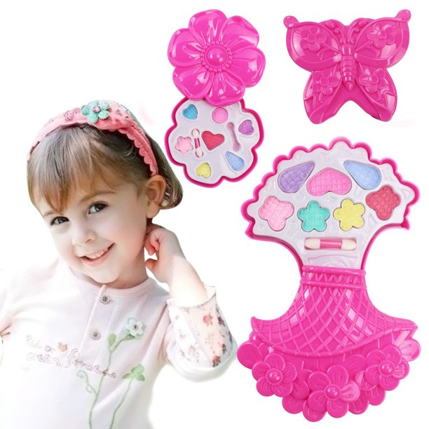Gwong Juguete Set de maquillaje de maquillaje de niños sin tóxico ecológico sin tóxico Kit de cosméticos Gwong 30007863